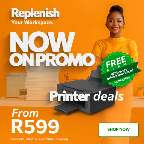 Waltons Replenish Your Workspace Printer Paper Promo